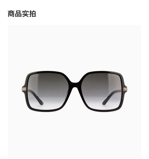 GUCCI 黑色女士方形太阳镜 商品图1