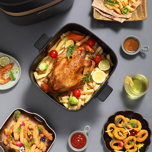 韩国大宇 可视化空气炸锅DYKZ-8016E 商品图6