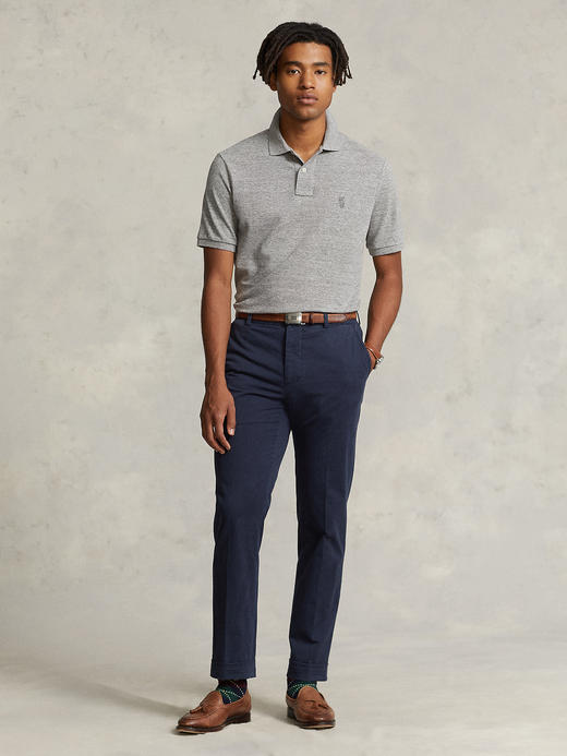 小马刺绣 2024夏季新款 定制纯色刺绣小标 翻领短袖POLO衫 5色 PT-1169 商品图3