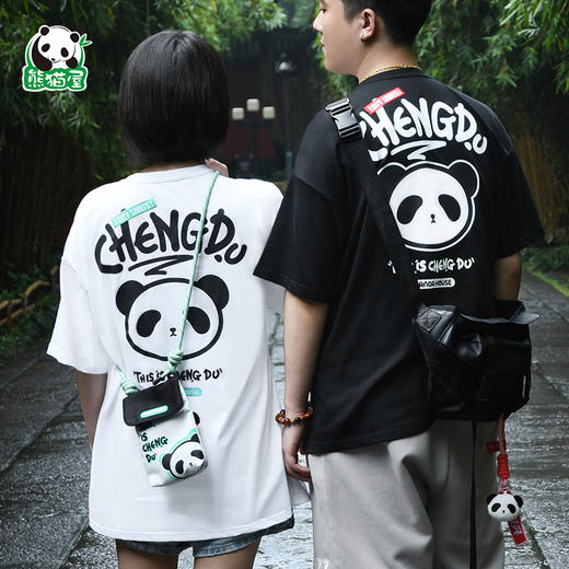 城市限定·Chengdu成人T恤  情侣款 商品图0