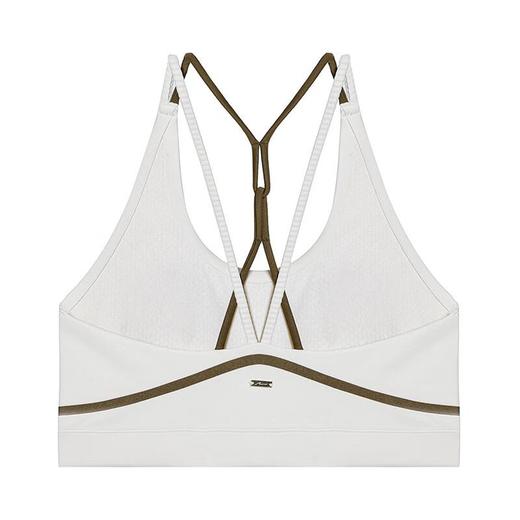 【直发】爱慕运动背心式文胸女轻舞瑜伽美背文胸后背交叉背心式AS116S71 白垩色H90 160 商品图1