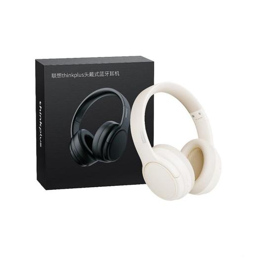 联想thinkplus 头戴式蓝牙耳机 蓝色TH20 耳麦 商品图4