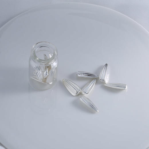 【宏艺珠宝】福报瓜子银瓜子S999纯银瓜子银种子投资白银煮水泡茶收藏·足银摆件 商品图7