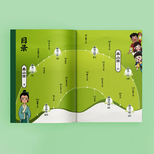 《一看就入迷的山海经》（全4册） 商品图2