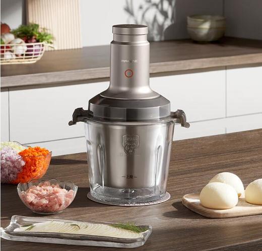 九阳（Joyoung）（13173）双杯和面绞肉机 家用电动多功能料理机搅拌辅食机切菜绞馅不锈钢碎肉S35-LA993 商品图0