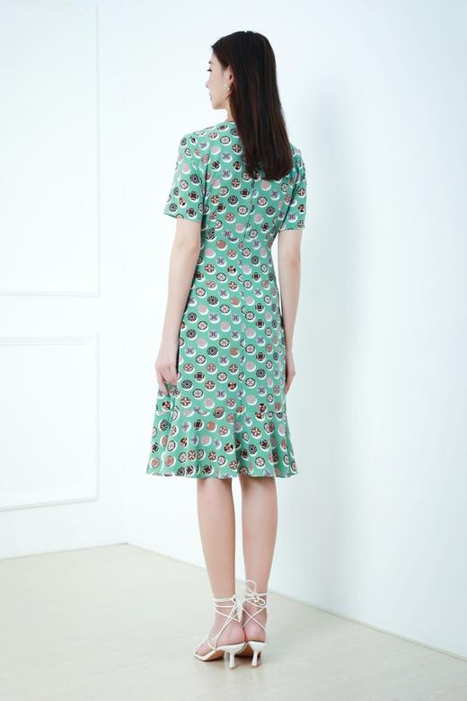 L.Fleuri 腰部系带连衣裙 12742 商品图2