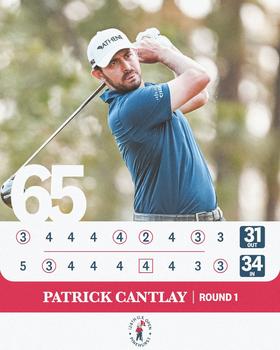 帕特里克·坎特利｜2024美国公开赛集锦第一轮｜精彩击球和采访