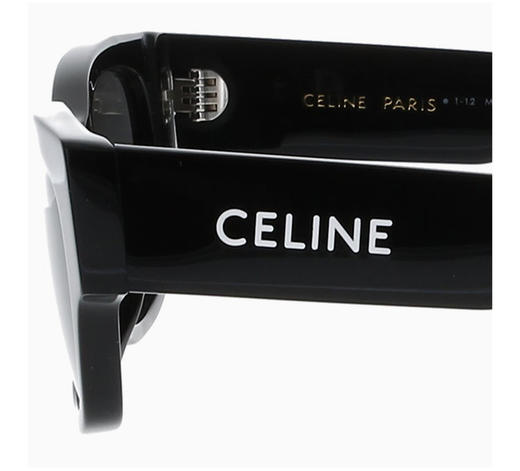 CELINE 黑色女士方形太阳镜 商品图3