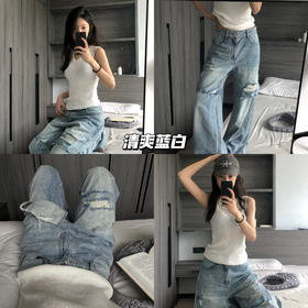 新品上身 | 这一套蓝白搭配好高级！小设计互相呼应~