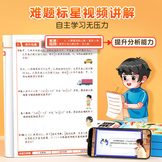 【双十一大促】每天10道应用题强化训练小学1~6年级上下册 商品图2
