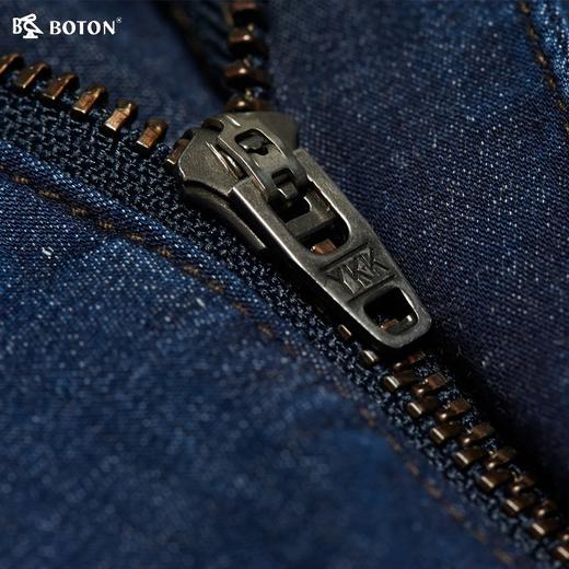 【第2件半价！尾货清仓不退换】波顿_女式弹力紧身中裤牛仔裤_薄款_修身显瘦七分裤LE398 商品图4