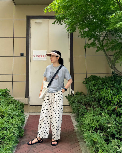 夏季穿搭首选~超薄波点九分BOBO气球裤【包邮+三天无理由tui换】 商品图6