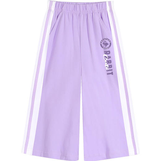 女童七分裤夏季薄款2024新款女孩夏天洋气短裤凉感速干休闲裤 商品图5