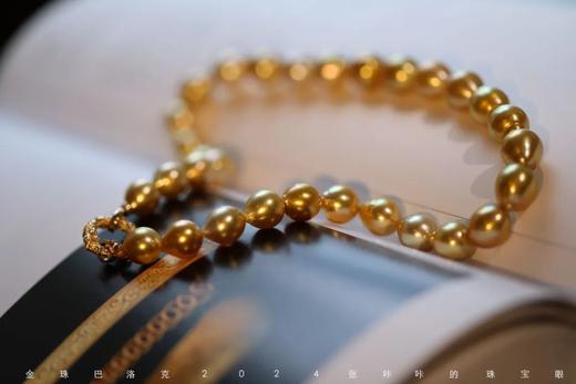 水滴巴洛克金珠项链 商品图3