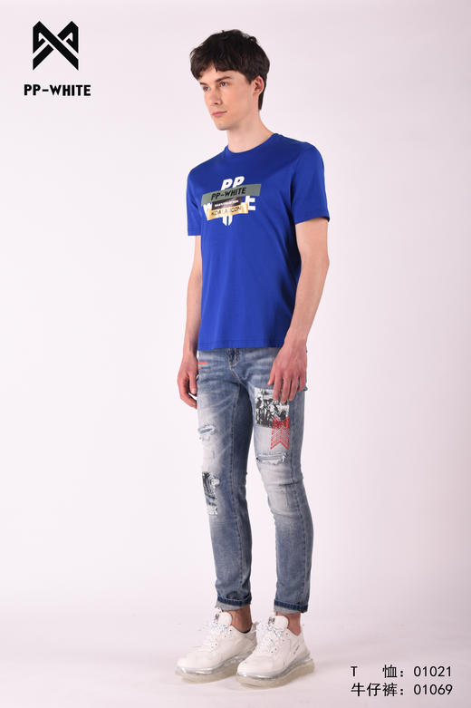 PP-WHITE 【T恤】 WTD062201021 商品图1