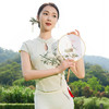 IYOGA  2024 新款改良新中式国风短袖上衣女T069 商品缩略图0