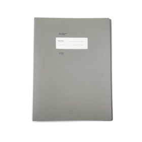 D&DEPARTMENT  灰色纸质文件夹