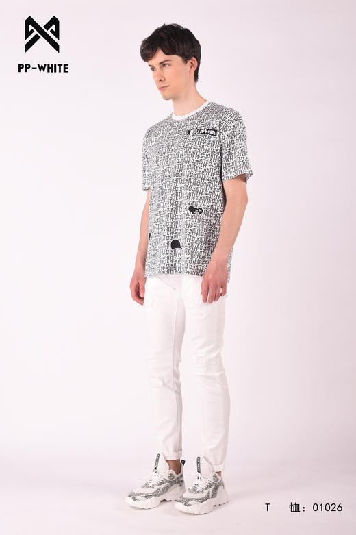 PP-WHITE 【T恤】 WTD052201149 商品图2