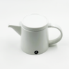 白山陶器茶壶 高款 白色 商品缩略图0