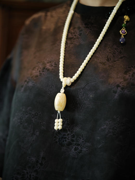 C8白蜡吊坠珠型0.7cm【器悟雅玩】 商品图3