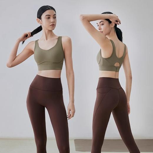 跃牌【周游世界系列】跑步健身文胸胖mm大码大胸美背瑜伽背心 BR1478 商品图4