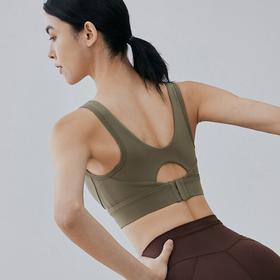 跃牌【周游世界系列】跑步健身文胸胖mm大码大胸美背瑜伽背心 BR1478