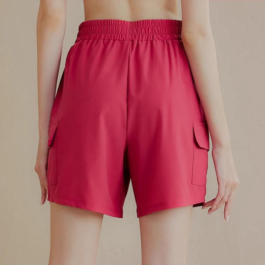 【限时秒】YOGACODE【火树银花系列】2024 运动短裤女春夏新款宽松休闲五分瑜伽裤DSS762 商品图1