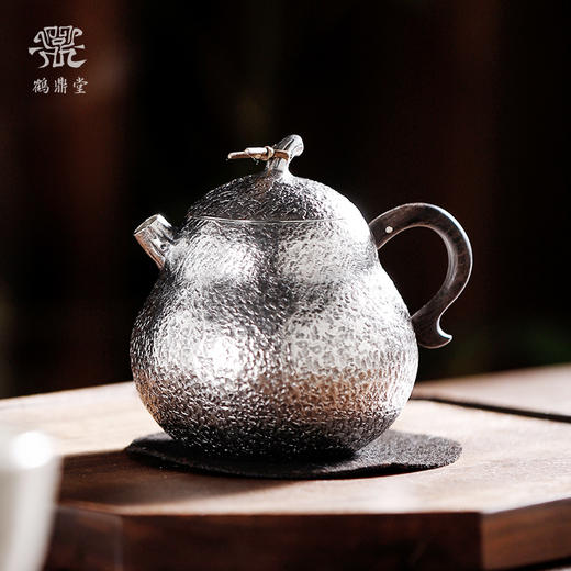 鹤鼎堂闻天系列多福麻纹急须（缺货） 商品图0