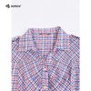 【第2件半价！尾货清仓不退换】波顿红粉格修身短袖衬衫女士衬衣LS717214 商品缩略图2