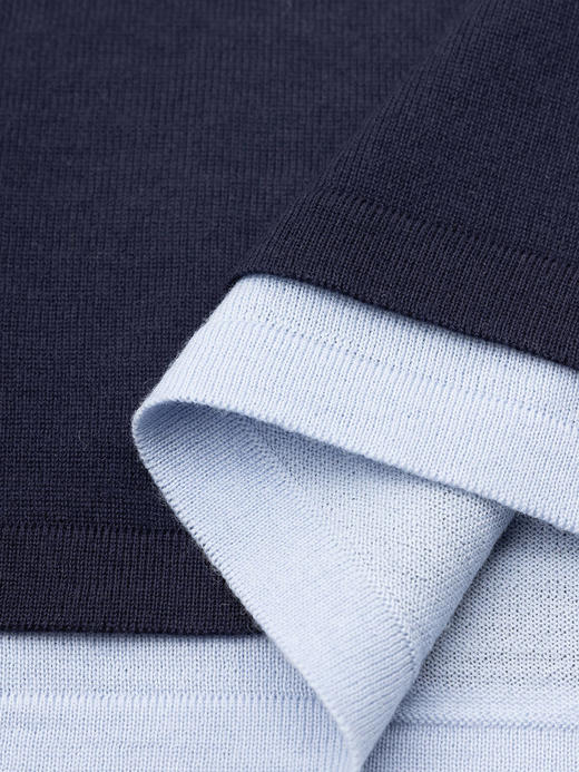 COCO ZONE ”卢比“100绵羊毛拼色无袖毛针织衫百搭休闲上衣CC2B0531 商品图6