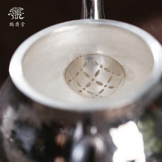 鹤鼎堂闻天系列雉鸣急须錾刻喜上眉梢槌目纹/ 麻纹（缺货） 商品图3