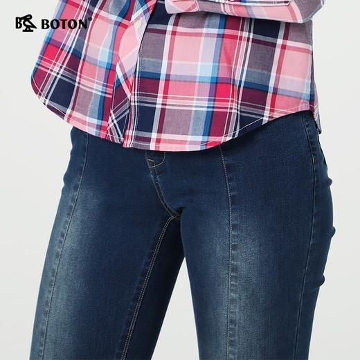 Boton_波顿夏季牛仔七分裤女修身微弹力中裤LF600219 商品图3