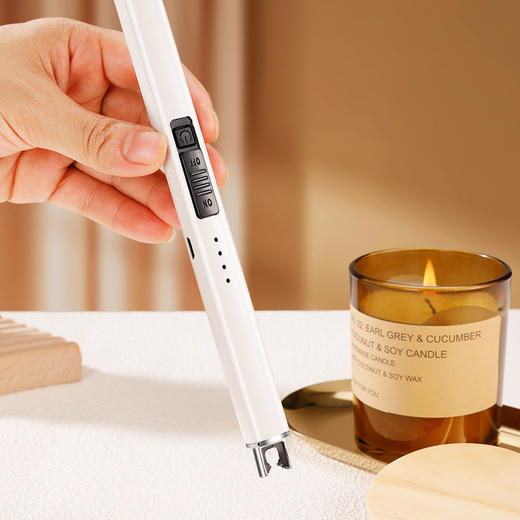 香薰蜡烛点火器防风脉冲打火机厨房点火棒无火点烟器 商品图7