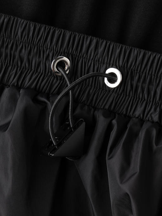 COCO ZONE "主角连衣裙”设计感短袖拼接连衣裙翻领简约长裙CC1B1486 商品图6