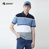 Boton_波顿夏季男士花纱纯棉翻领条纹短袖polo衫青春运动t恤衬衣MT867220 商品缩略图1
