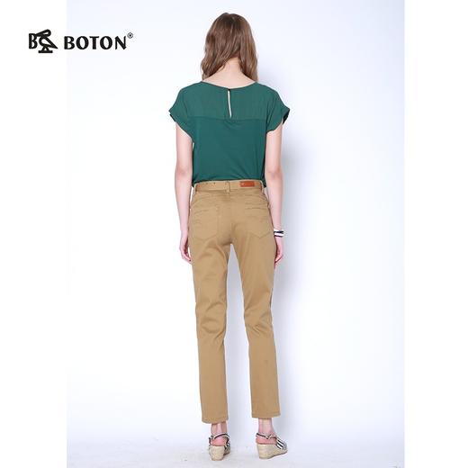 【第2件半价！尾货清仓不退换】波顿短袖圆领T恤百搭女士短袖LT227217 商品图3