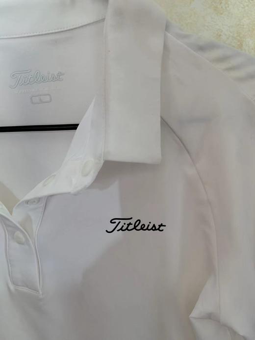 TITLEIST 白色POLO短袖 商品图1