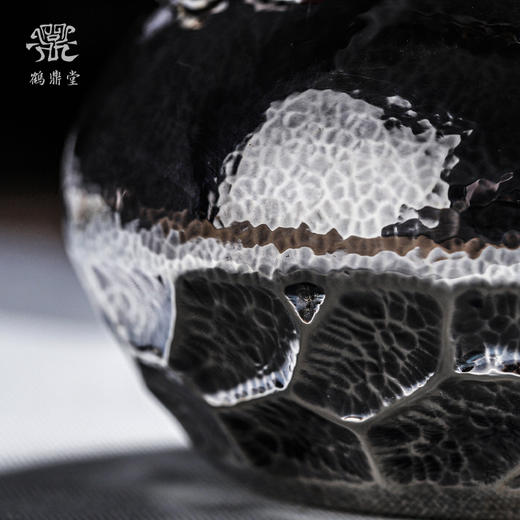 鹤鼎堂闻天系列鹿鸣汤沸锤目纹大槌目（银色）（缺货） 商品图3