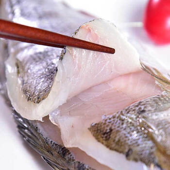 GUO LIAN国联水产 酒香三去海鲈鱼净重400g 免杀海鲜生鲜鱼类 商品图6