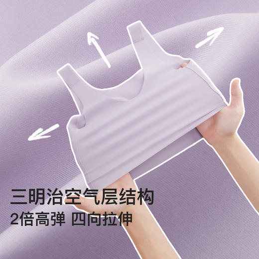 【代发】likeuu儿童内衣发育期少女无尺码中长款文胸初高中女童 商品图2