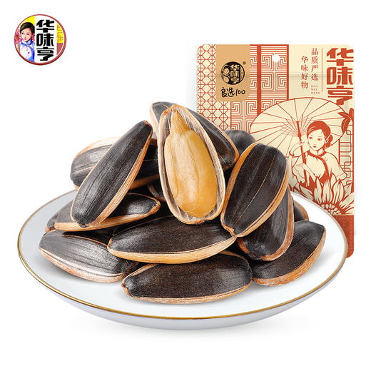 华味亨-山核桃味/焦糖味香瓜子2斤 商品图3