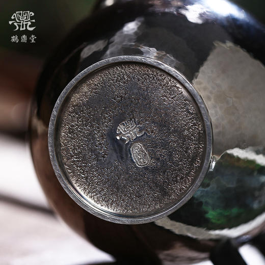 鹤鼎堂闻天系列终风急须锤目纹（银色）（缺货） 商品图4