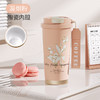 【铃兰陶瓷内胆咖啡杯】316不锈钢保温杯 高档礼品女生高颜值双饮口水杯  商品缩略图10