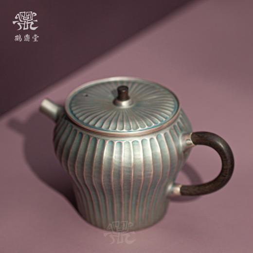 鹤鼎堂闻天系列绸缪急须茶人款（灰青）（缺货） 商品图0