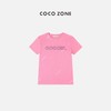 COCOZONE夏季新款圆领绣花春夏时尚休闲短袖T上衣23C18871 商品缩略图0