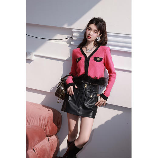 清仓捡漏 LIN CHAO ZHANG【芭蕾舞会】细节短款针织开衫  LH230330 LQ230126 商品图2