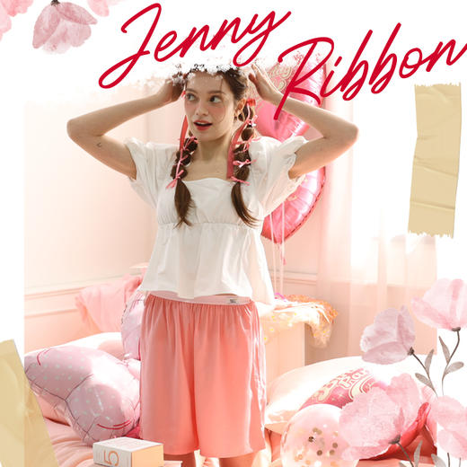 Jenny Ribbon 珍妮 新概念短裤 夏季凉爽 亲肤透气 多色可选 商品图0