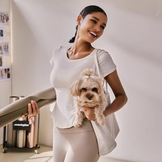 跃牌【周游世界系列】透气修身显瘦舒适外穿健身训练瑜伽服上衣 TP0739 商品图1