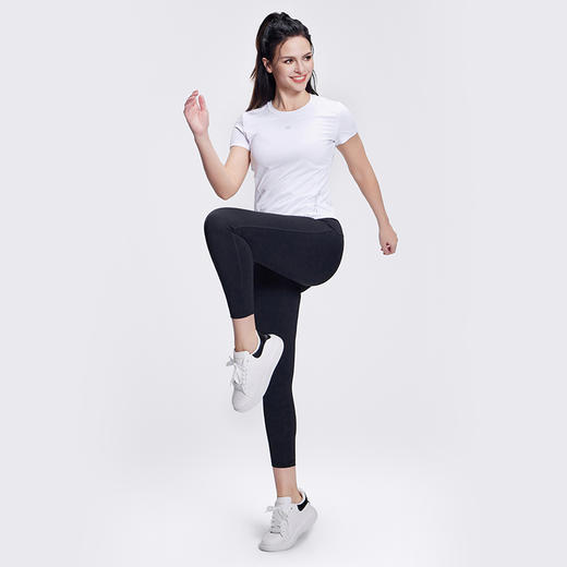 TITIKA运动健身瑜伽裤女裸感塑形高腰紧身九分裤紧身裤curve me20255 商品图2