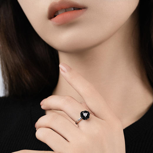 【明星同款】【戒指合集】【茶色玫瑰】【夜色玫瑰】 商品图4